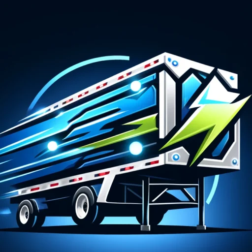 DALL·E 2024-05-16 23.24.46 - Design a logo for 'VoodEnergy Cargo Trailers', a dynamic and innovative company specializing in cargo trailers. The logo should embody strength and en
